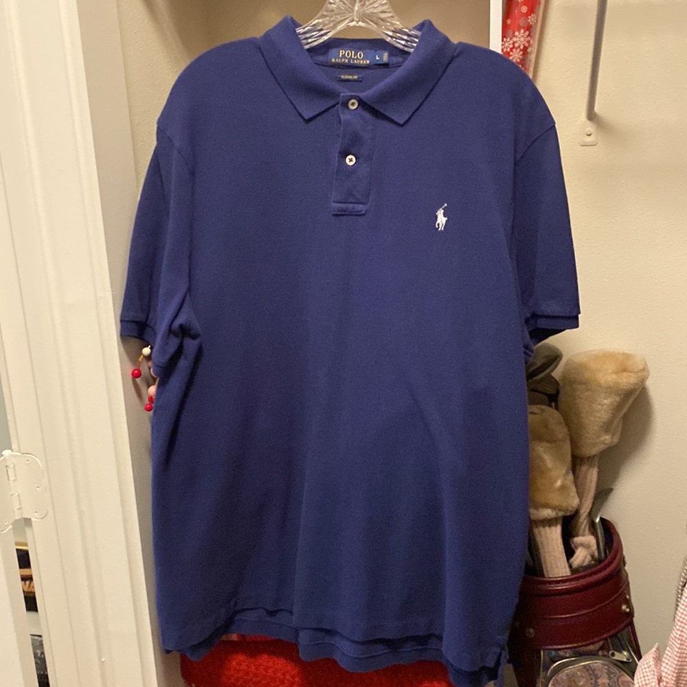 Purple Polo Ralph Lauren Polo (L)